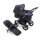 Bugaboo Donkey 5 Mono Classic Kombikinderwagen Komplett Graphit - Dunkles Marine