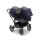 Bugaboo Donkey 5 Mono Classic Kombikinderwagen Komplett Graphit - Dunkles Marine