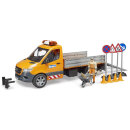Bruder 02677 MB Sprinter Kommunal mit Fahrer
