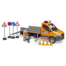 Bruder 02677 MB Sprinter Kommunal mit Fahrer