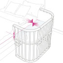 Babybay Beistellbett Original schiefergrau lackiert