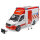 Bruder 02676 MB Sprinter Ambulanz mit Fahrer und Light & Sound Modul