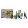 Bruder 62251 bworld DHL Shop mit Handhubstapler