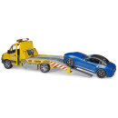 Bruder 02675 MB Sprinter Autotransporter mit Bruder Roadster