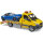 Bruder 02675 MB Sprinter Autotransporter mit Bruder Roadster