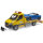 Bruder 02675 MB Sprinter Autotransporter mit Bruder Roadster