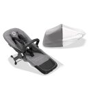 Bugaboo Donkey 5 Duo-Erweiterungsset Grau Meliert