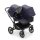 Bugaboo Donkey 5 Duo Classic Geschwisterkinderwagen Komplett Graphit - Dunkles Marine