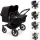 Bugaboo Donkey 5 Twin Zwillingskinderwagen Komplett