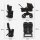 Bugaboo Donkey 5 Twin Zwillingskinderwagen Komplett