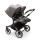 Bugaboo Donkey 5 Twin Zwillingskinderwagen Komplett Graphit - Grau Meliert