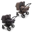 Bugaboo Donkey 5 Twin Mineral Zwillingskinderwagen Komplett