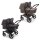 Bugaboo Donkey 5 Twin Mineral Zwillingskinderwagen Komplett