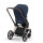 Cybex Priam Rahmen Rosegold und Seat Pack Nautical Blue