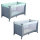 BabyGo Eco Baby Reisebett 120x60cm inkl. Transporttasche