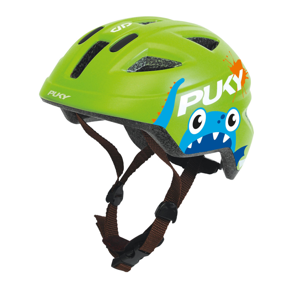 Puky PH 8 Pro Fahrradhelm Gr. S kiwi monster Grün