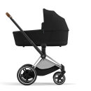 Cybex e-Priam Rahmen Chrome Brown und Lux Deep Black