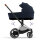 Cybex e-Priam Rahmen Chrome Brown und Lux Midnight Blue Plus