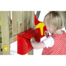 Authentic Sports Plum Holz Kleinkinder Turm mit Babyschaukel