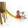 Authentic Sports Plum Holz Kleinkinder Turm mit Babyschaukel