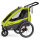 Qeridoo Fahrradanhänger Sportrex 1 Limited Edition - Lime Green