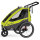 Qeridoo Fahrradanhänger Sportrex 2 Limited Edition - Lime Green