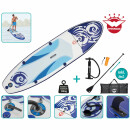 Happy People Stand Up Paddle Board Set Special Stitch Blau