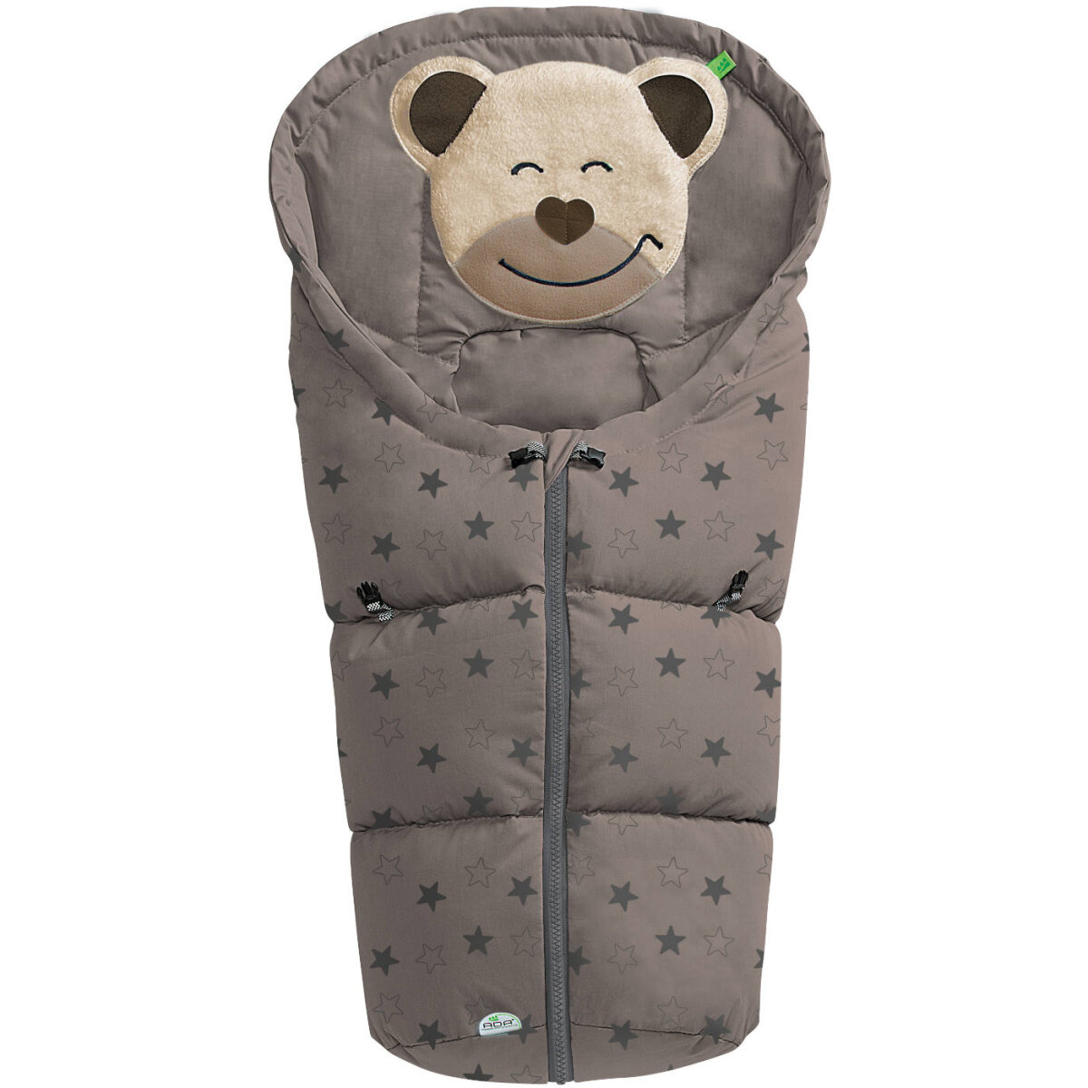 Odenwälder BabyNest Odenwälder Fußsäckchen Mucki Fashion New Stars Sweet Chocolate Braun