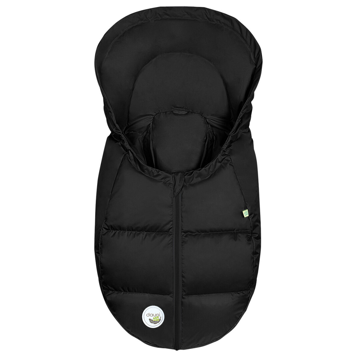 Odenwälder BabyNest Odenwälder Fußsäckchen BabyNest Dauni Classic Schwarz