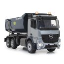Jamara Ferngesteuerter Muldenkipper Mercedes-Benz Arocs Metal Meiller 1:20