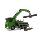 Jamara Ferngesteuerter Holztransporter Mercedes-Benz Arocs 1:20 2,4GHz