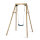 Authentic Sports Plum Holz Schaukel