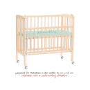 Fillikid Beistellbett Nino 90x45 cm Natur