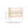 Fillikid Beistellbett Nino 90x45 cm Natur