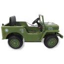 Jamara Elektrofahrzeug Jeep Willys MB Army grün