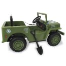 Jamara Elektrofahrzeug Jeep Willys MB Army grün
