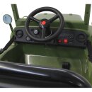 Jamara Elektrofahrzeug Jeep Willys MB Army grün