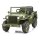 Jamara Elektrofahrzeug Jeep Willys MB Army grün