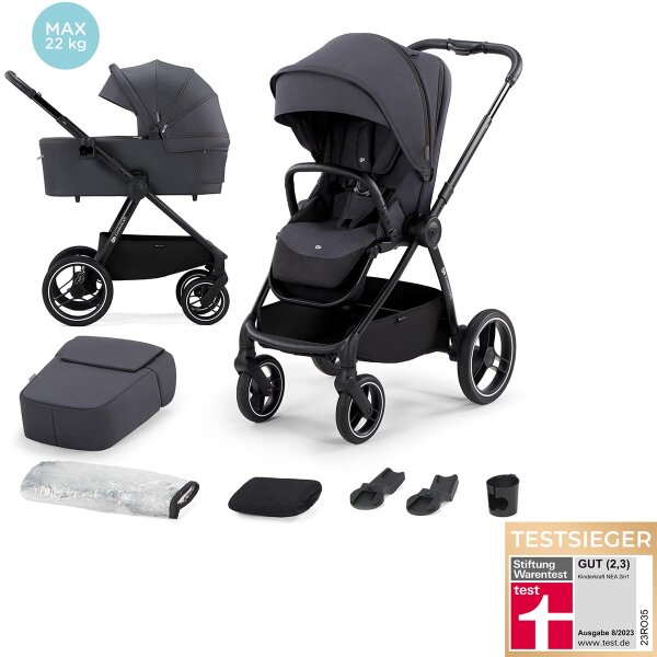 Kinderkraft Kinderwagen Nea 2in1 Deep Gray
