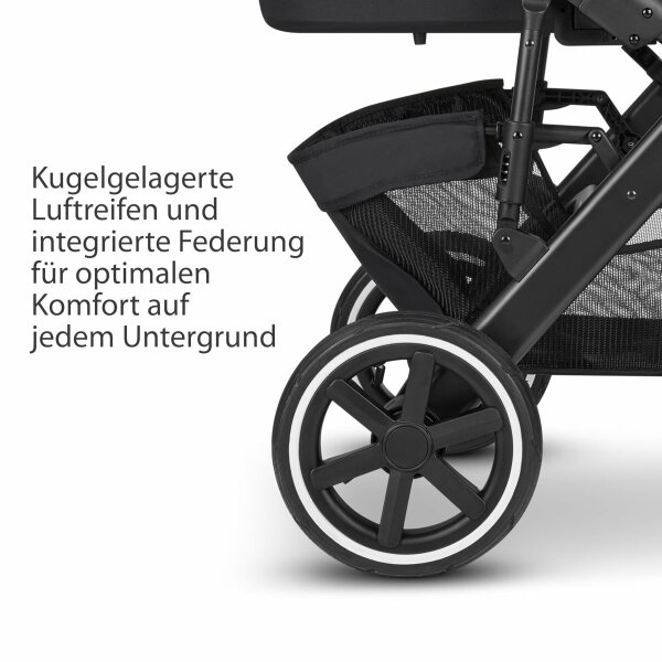 ABC Design Kinderwagen Starter Set Salsa 4 Air Toffee Pure Kollektion