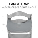 Hauck Tisch Tray für Hochstuhl Alpha+ Grey