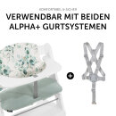 Hauck Sitzkissen Highchair Pad Select Jersey Leaves Mint