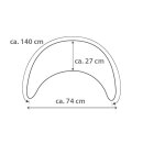 Theraline Der Bambusmond 140x27cm Bamboo Collection