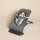 Ergobaby Evolve Bouncer Babywippe für Neugeborene Charcoal Grey