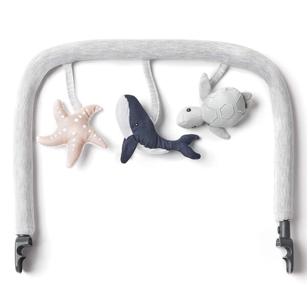 Ergobaby Evolve Bouncer Spielbogen Light Grey