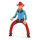Schleich Farm World Barrel Racing mit Cowgirl