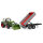 Bruder 02182 Fendt Vario 211 mit Frontlader und Bordwandanhänger