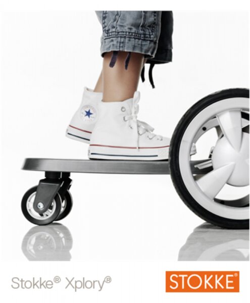 Stokke Xplory 162600 Mitfahrbrett (grau)