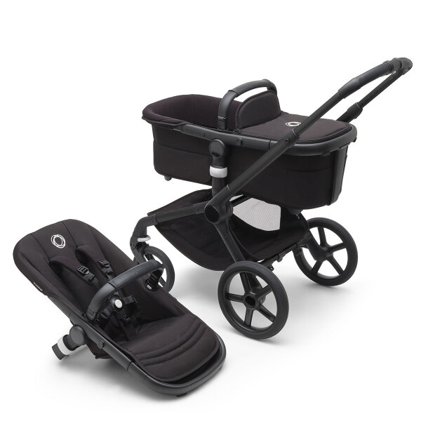 Bugaboo Fox 5 Kinderwagen Basis Schwarz -...