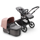 Bugaboo Kinderwagen Fox 5 Graphit - Grau Meliert Morning Pink